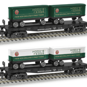 InStock 2023 Conv AF S Gauge Hood's Eggs TOFC Set - Both Trailers
