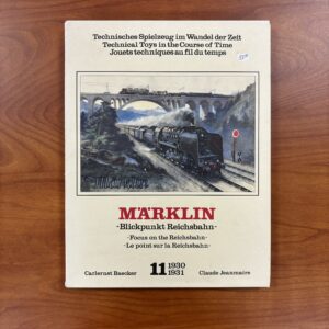 Marklin Technical Toys in the Course of Time 1930-1931