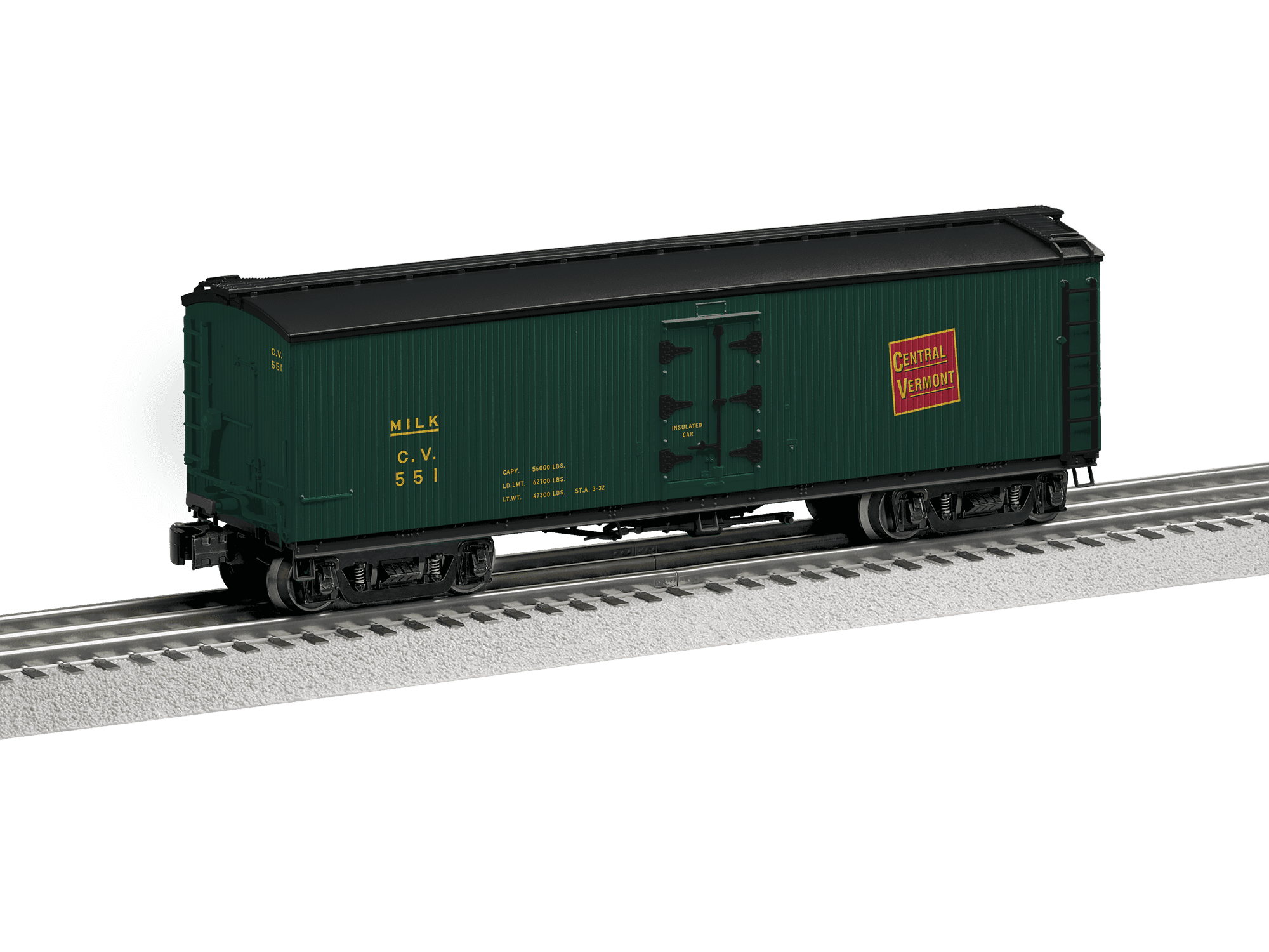 InStock Lionel Strasburg & Vermont Central Milk Reefer Set - Image 2