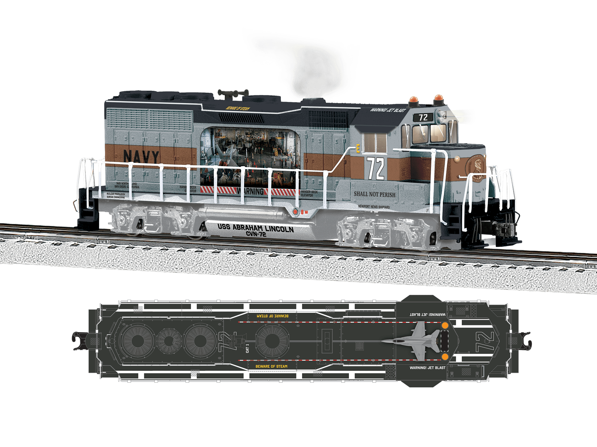 PreOrder TCA Abraham Lincoln LEGACY GP35